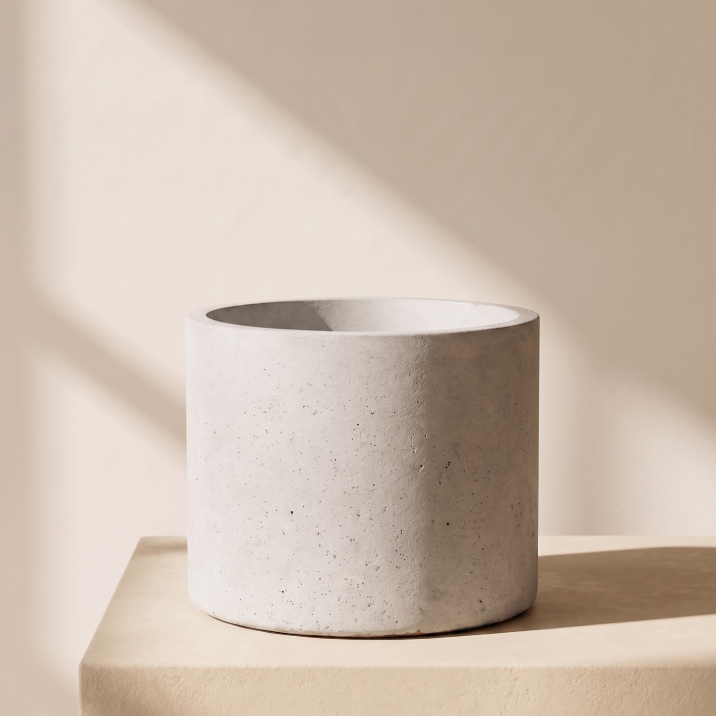 Vaso in Cemento & Sottovaso