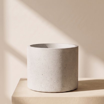 Vaso in Cemento & Sottovaso